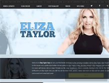 Tablet Screenshot of eliza-taylor.org